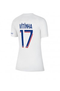 Fotbalové Dres Paris Saint-Germain Vitinha Ferreira #17 Dámské Třetí Oblečení 2022-23 Krátký Rukáv